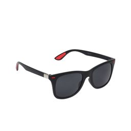 CRIBA Full Rim Wayfarer Sunglasses with UV Protected Lens VCR_RED-TIP_BLACK-4