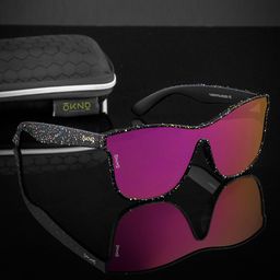 Eyewearlabs Unisex Rectangle Sunglasses with Polarised Lens ELOKNorvikJFC2-72