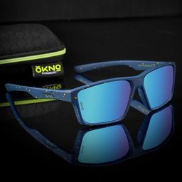 OKNO NORG Unisex Rectangle Sunglasses with Polarised Lens OKNorgFKC8-18