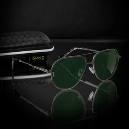 Eyewearlabs Unisex Aviator Sunglasses with Polarised Lens ELOKNicoSntC3-40