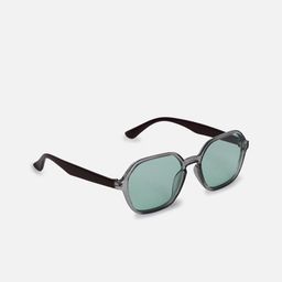 FOREVER 21 Women Grey Lens & Black Square Sunglasses-image-35
