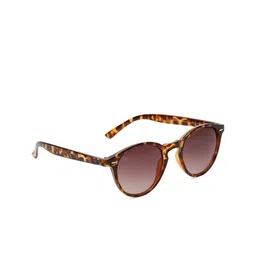 SUNNIES Unisex Brown Lens & Brown Round UV Protected Lens Sunglasses-48
