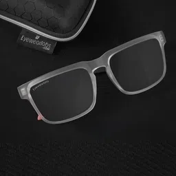 Eyewearlabs Unisex Sunglasses With Polarised & UV Protected Lens ELCTornadoBlackSC1EL1133 image 4