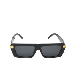 ALIGATORR Unisex Black Lens & Wayfarer with UV Protected Lens Sunglasses image 3