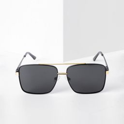 Voyage Unisex Square Sunglasses with Polarised and UV Protected Lens VY221012PMG5305 image 3