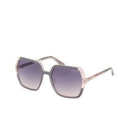 GUESS Unisex Square Sunglass With UV Protected Lens GUS78835620BSG image 3