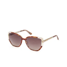 GUESS Unisex Cateye Sunglasses with UV Protected Lens GUS78825552FSG image 5