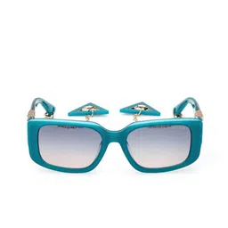 GUESS Unisex Rectangle Sunglasses with UV Protected Lens GUS78915387WSG image 2