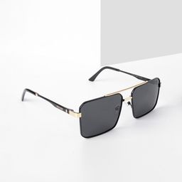 Voyage Unisex Wayfarer Sunglasses with Polarised and UV Protected Lens-VY221013PMG5308 image 4