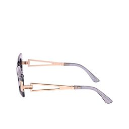 AISLIN Unisex Rectangle Sunglass With UV Protected Lens ES_13462-95-AS-LH067-BLU-GYGLC-RT image 3