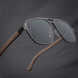 OKNO Unisex Rectangle Sunglasses with Polarised and UV Protected Lens OKZionWDC1 image 2