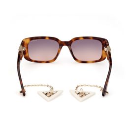 GUESS Unisex Rectangle Sunglass With UV Protected Lens GUS78915352BSG image 2
