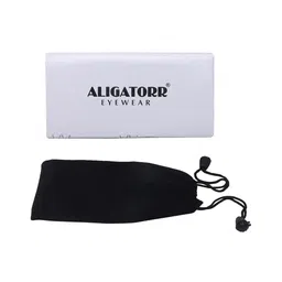ALIGATORR Unisex Clear Lens & Wayfarer Sunglasses with UV Protected Lens image 3