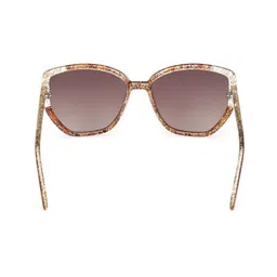 GUESS Unisex Cateye Sunglasses with UV Protected Lens GUS78825552FSG image 3
