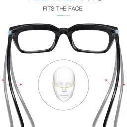 MAGNEQ Rectangle Sunglasses With UV Protected Lens MG 5101/F C5 5220 image 3
