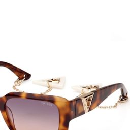 GUESS Unisex Rectangle Sunglass With UV Protected Lens GUS78915352BSG image 5