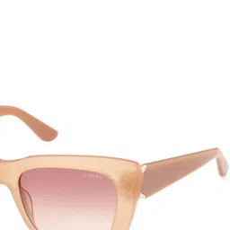 GUESS Unisex Rectangle Sunglass With UV Protected Lens GUS78905557FSG image 4