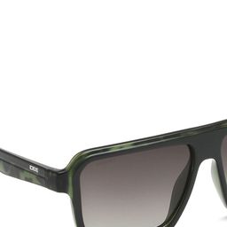 IDEE Men Square Sunglasses with Polarised and UV Protected Lens IDS3104C4PSG image 2