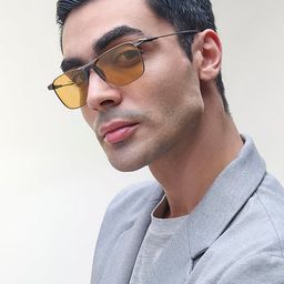 Lenskart Studio Unisex Rectangle Sunglasses with Polarised and UV Protected Lens 228426 image 2