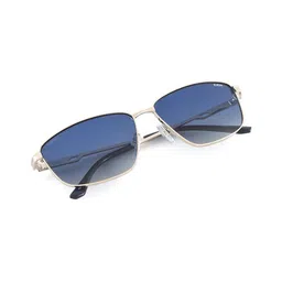 IDEE Men Rectangle Sunglasses with Polarised and UV Protected Lens IDS3098C3PSG image 4