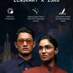 Lenskart Studio Unisex Rectangle Sunglasses with Polarised and UV Protected Lens 228424 image 4