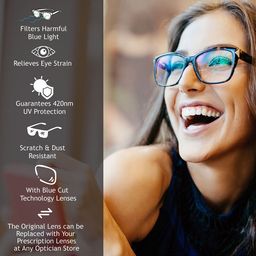 MAGNEQ Full Rim Rectangular Sunglasses With UV Protected Lens MG 5101/F C3 5220 image 2