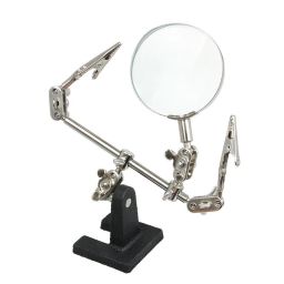 Third Hand Tool with Magnifying Glass-13