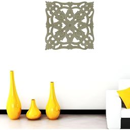 VAS collection home Grey Floral Textured Hanging Wall Decor-picture-47
