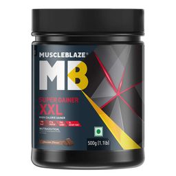 MuscleBlaze Super Gainer XXL,  1.1 lb  Chocolate -image-55