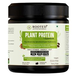Rooted Active Naturals Plant Protein, 1.1 lb Chocolate-picture-14