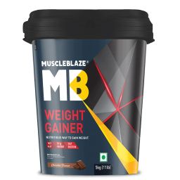 MuscleBlaze Weight Gainer with Added Digezyme,  11 lb  Chocolate -image-17