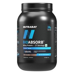 Nutrabay BioAbsorb Whey Protein, 2.2 lb Milk Chocolate-image-50