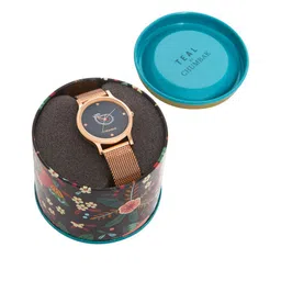 TEAL BY CHUMBAK Women Round Analogue Watch 8907605128424-44