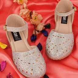 BAESD Girls Party Ballerinas with Buckles Flats-image-80