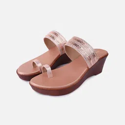 Anouk Women Embellished Open Toe Flats-17