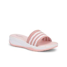 SALARIO Women Striped Open Toe Flats-image-69