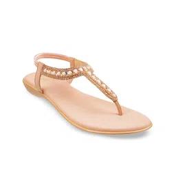 Mochi Women Embellished T-Strap Flats-picture-28