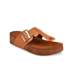 THE WHITE POLE Open Toe Flatform Heels image 2