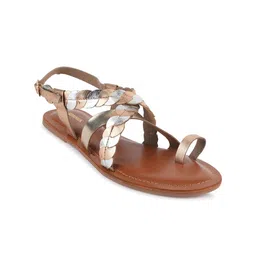 Anouk Textured One Toe Flats image 2