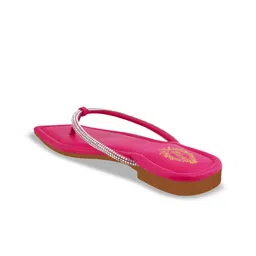 Shoetopia Girls Printed Party Ballerinas with Bows Flats image 2