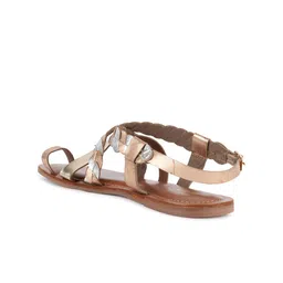 Anouk Textured One Toe Flats image 3