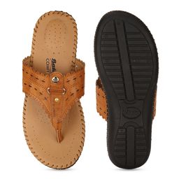 bata comfit Bata Laser Cut Open Toe Flats image 4