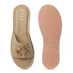 ELLE Embellished Open toe Flats image 3