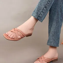 XE Looks Open Toe No Back Strap Flats-picture-28