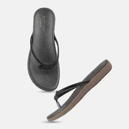 Anouk Textured Open Toe Flats image 4