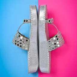 Rocia Embellished One Toe Flats image 3