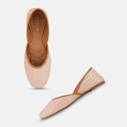 Anouk Embellished Square Toe Mojaris image 5