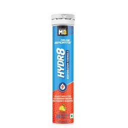 MuscleBlaze Lemon Flavoured Fuel One Sports Hydr8 Tablets - 20 Tablets-32
