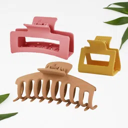 FIMBUL Women Set of 3 Claw Clip-58