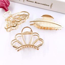Krelin Women Set Of 3 Hair Claw Clips-3